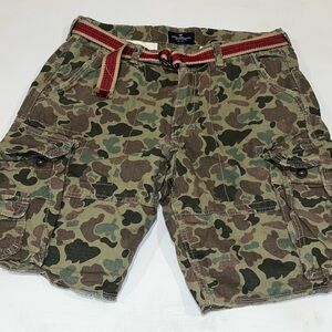 American Eagle Camo Cargo Classic fit men’s shorts size 34 good condition